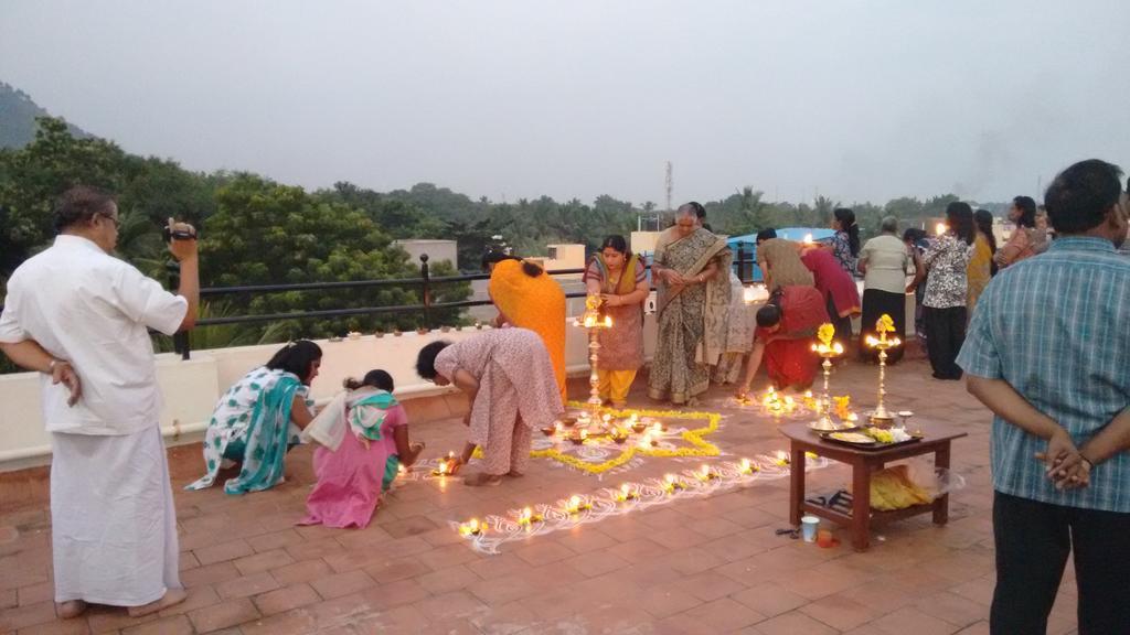 Ferienwohnung Ramana Towers Tiruvannāmalai Exterior foto